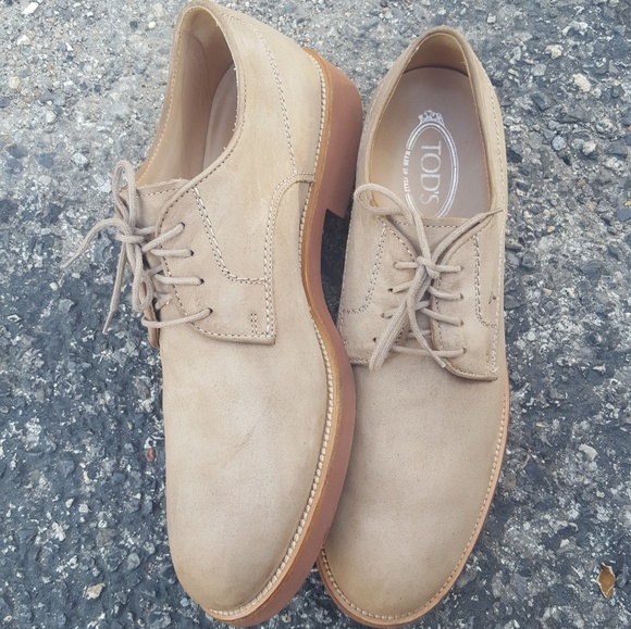 Tod's Other - Tod's Lace Up Suede Oxford